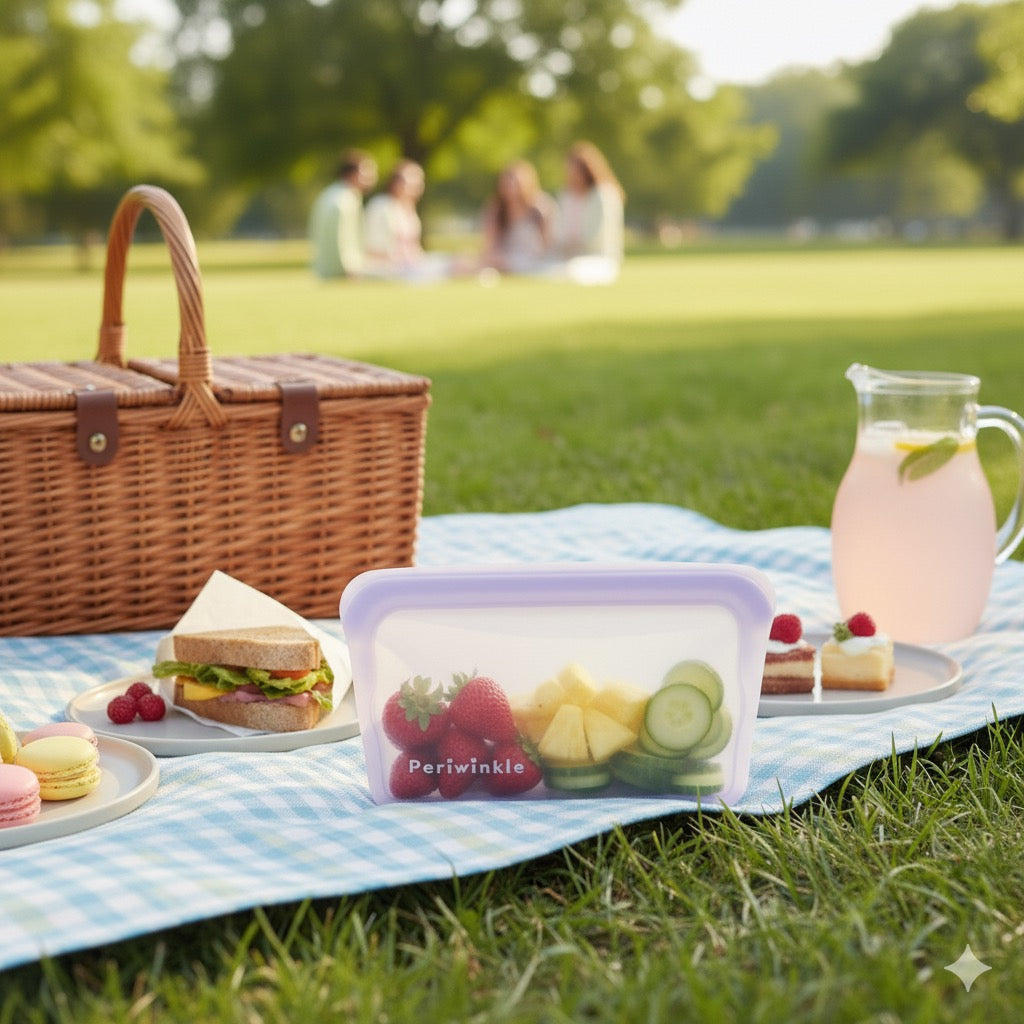 Kids Silicone Reusable Snack Bag